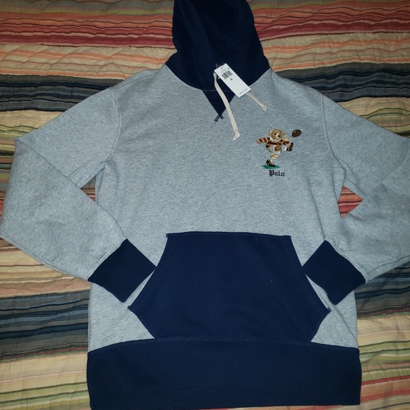 polo ralph lauren kicker bear hoodie